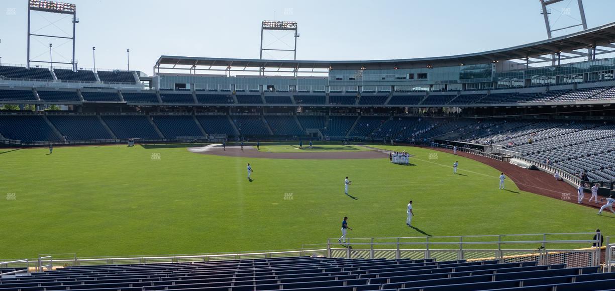 Charles Schwab Field Omaha - Section 127 A Seat View