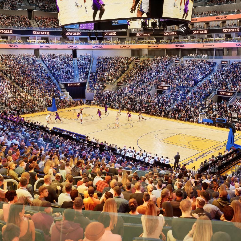 Chase Center - Section 101 Seat View