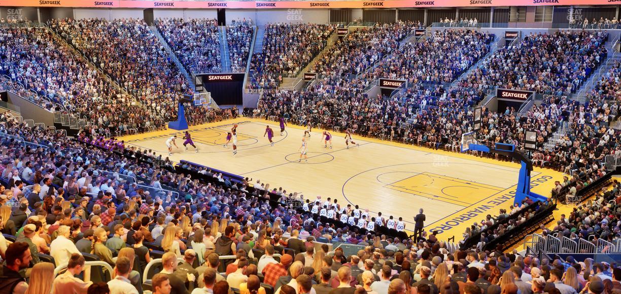 Chase Center - Section 101 Seat View