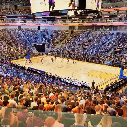 Chase Center - Section 101 Seat View