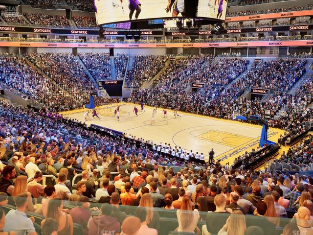 Chase Center - Section 101 Seat View