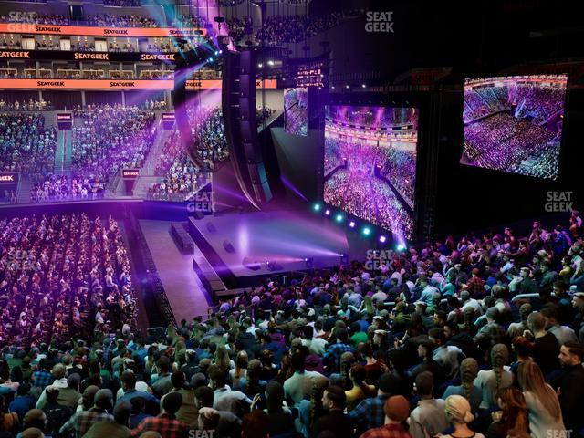 Chase Center - Section 102 Seat View Chase Center - Section 102 Seat View