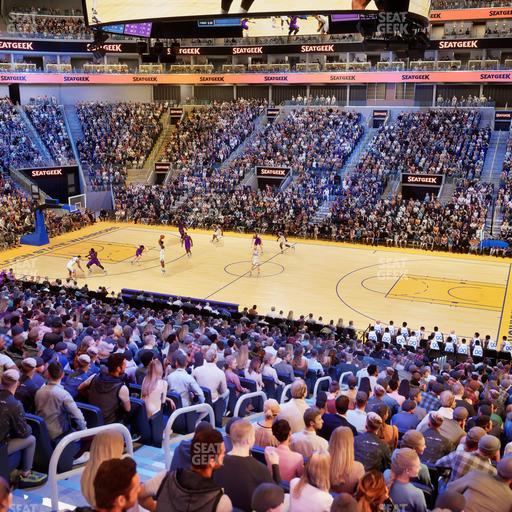 Chase Center - Section 102 Seat View