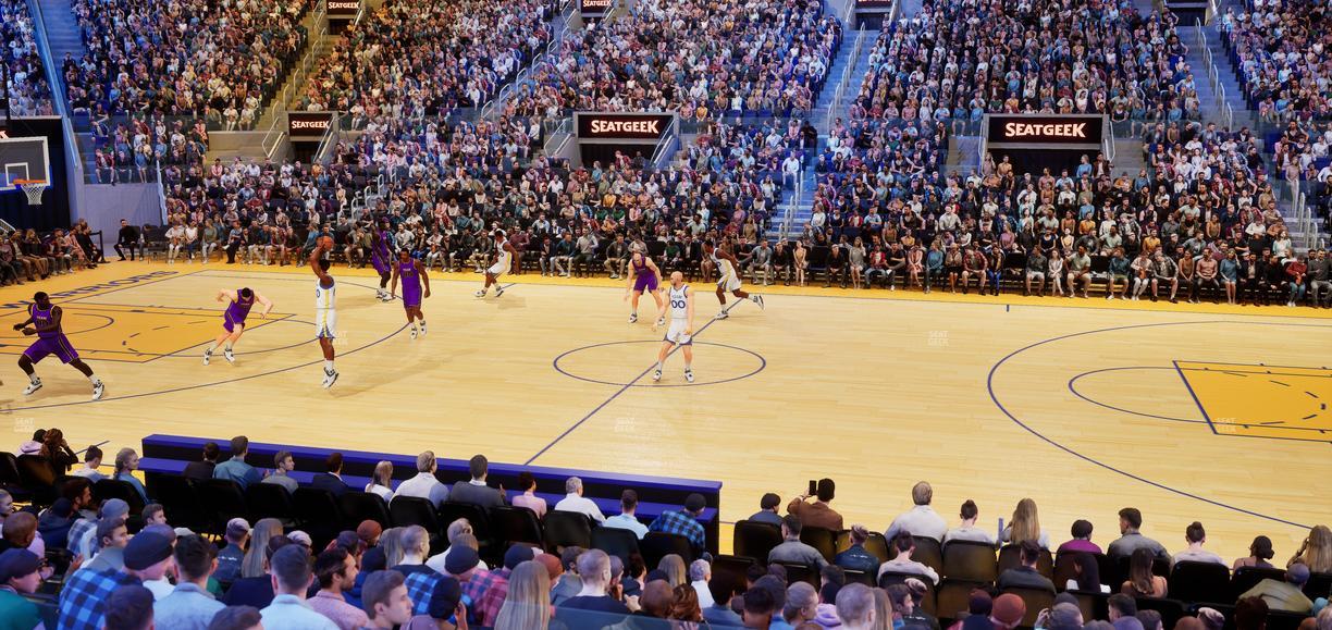 Chase Center - Section 103 Seat View