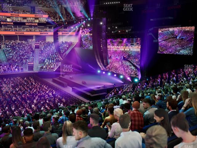 Chase Center - Section 103 Seat View Chase Center - Section 103 Seat View