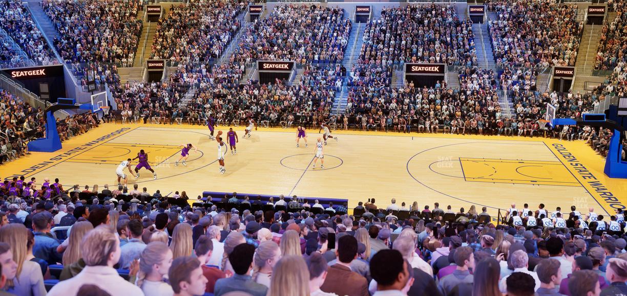 Chase Center - Section 103 Seat View