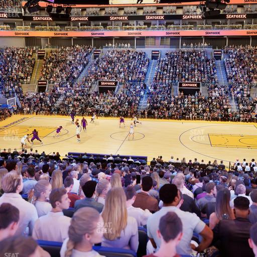 Chase Center - Section 103 Seat View