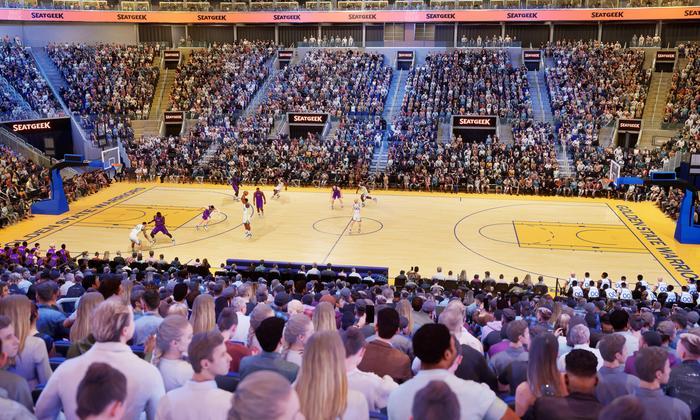 Chase Center - Section 103 Seat View