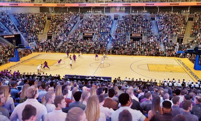 Chase Center - Section 103 Seat View