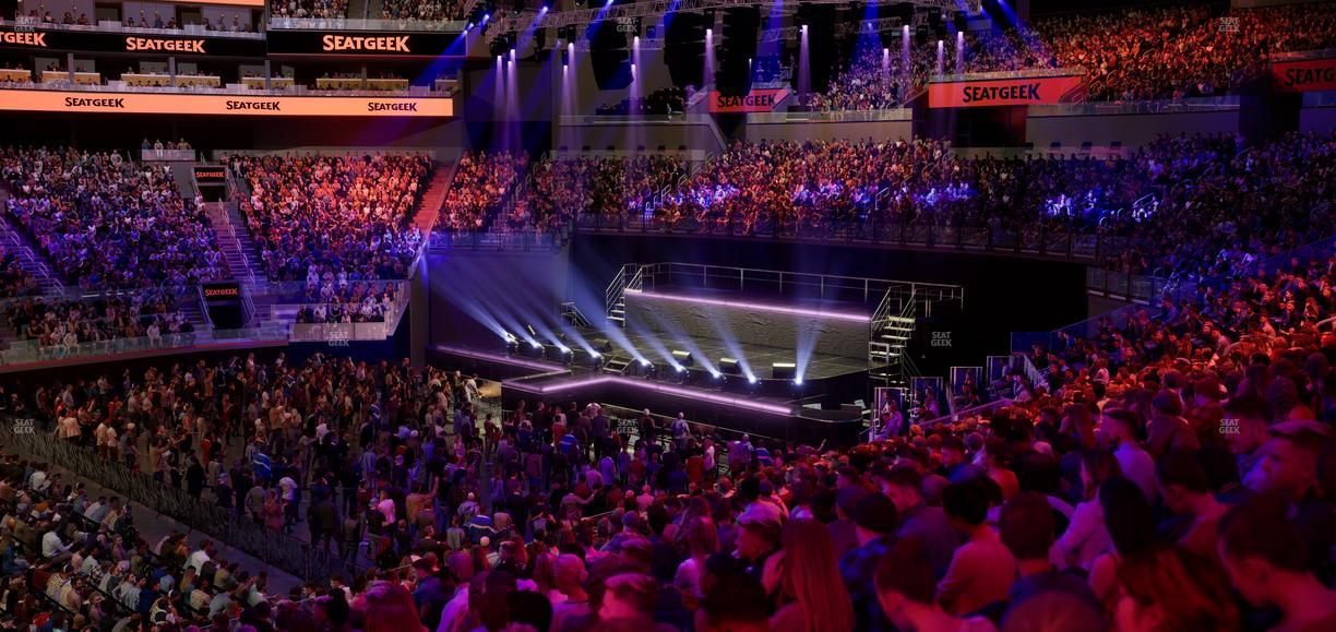 Chase Center - Section 104 Seat View