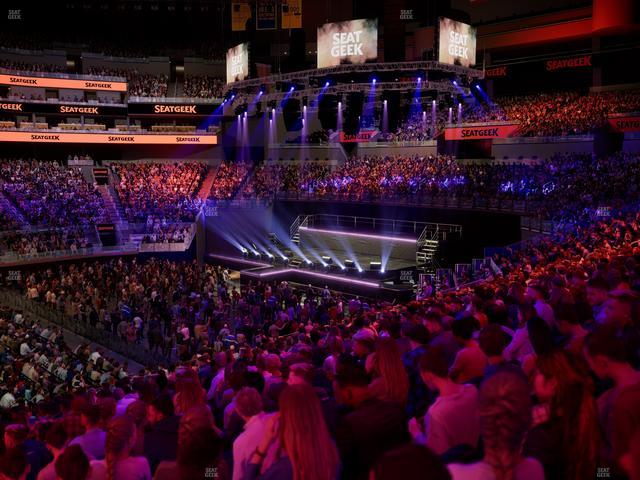 Chase Center - Section 104 Seat View