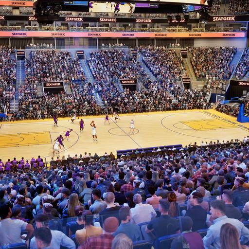 Chase Center - Section 104 Seat View