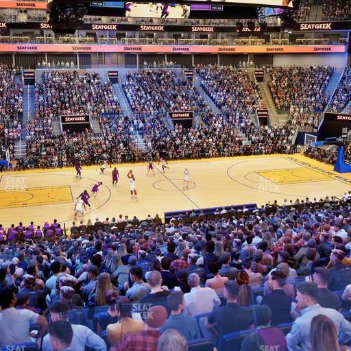 Chase Center - Section 104 Seat View