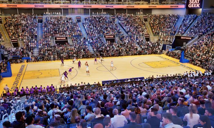 Chase Center - Section 104 Seat View