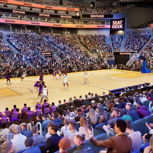 Chase Center - Section 105 Seat View