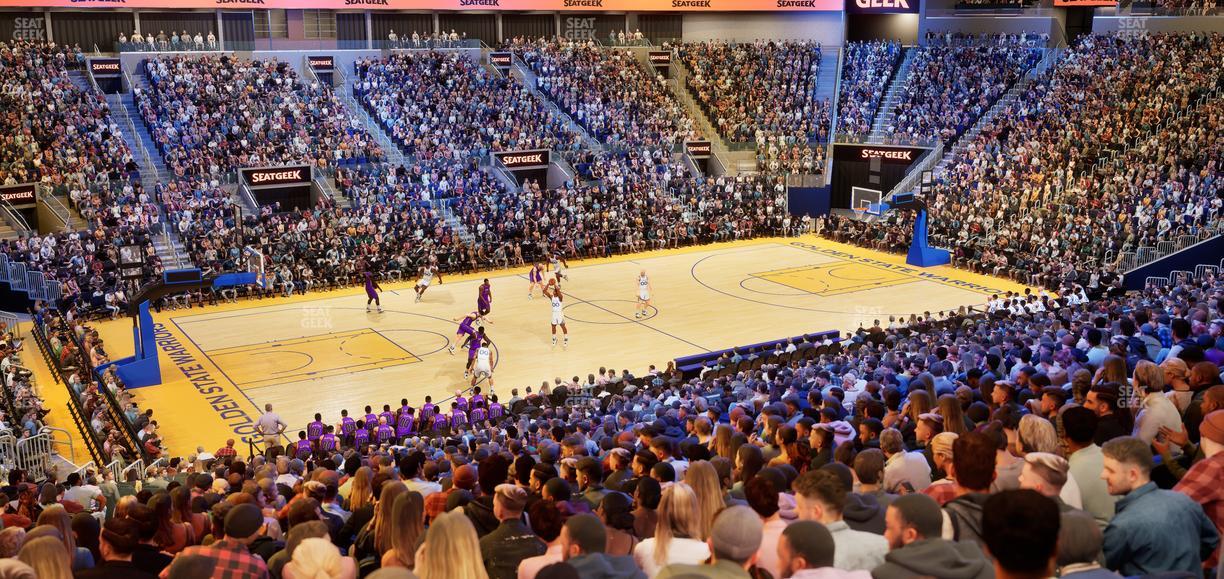 Chase Center - Section 105 Seat View