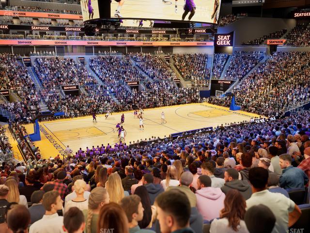 Chase Center - Section 105 Seat View