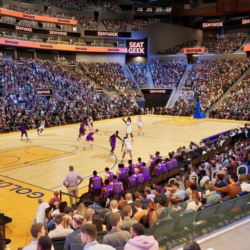 Chase Center - Section 106 Seat View