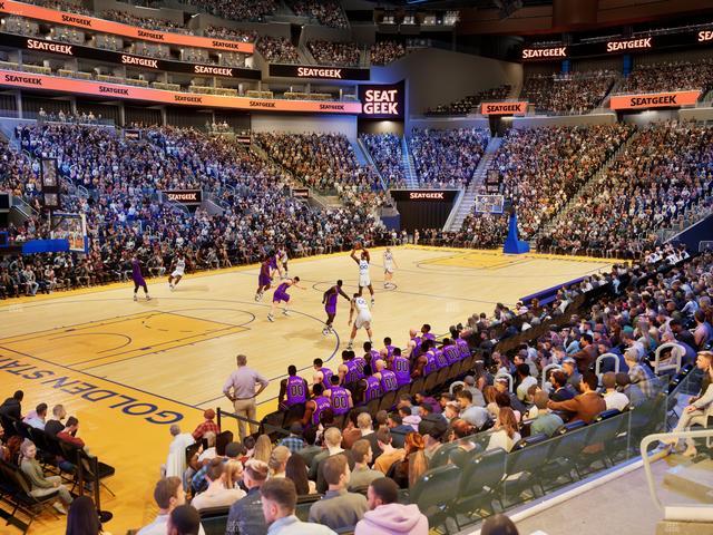 Chase Center - Section 106 Seat View