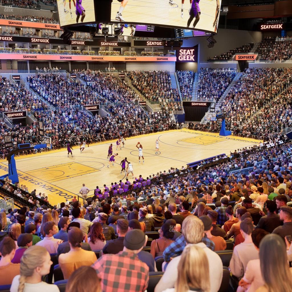 Chase Center - Section 106 Seat View