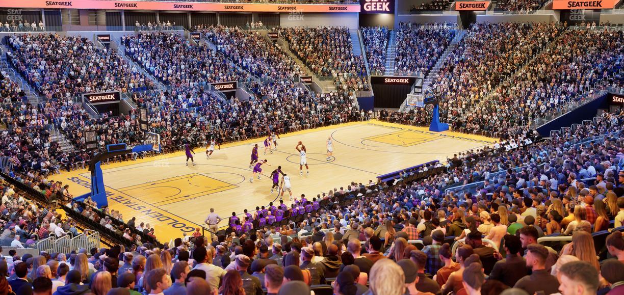 Chase Center - Section 106 Seat View