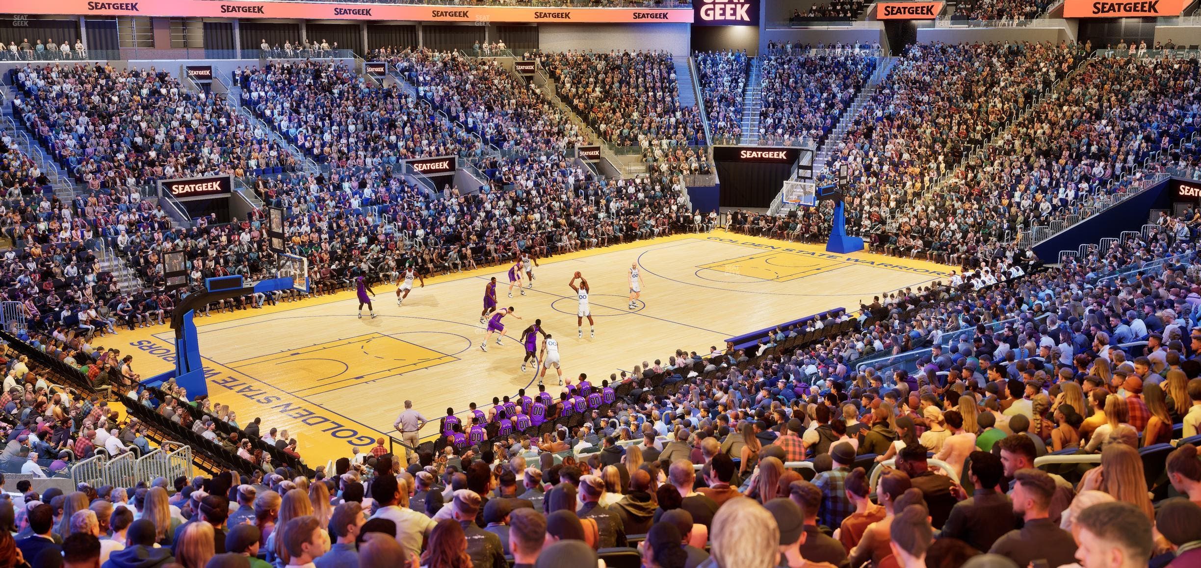 Chase Center - Section 106 Seat View
