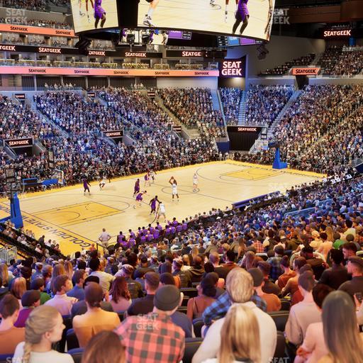 Chase Center - Section 106 Seat View