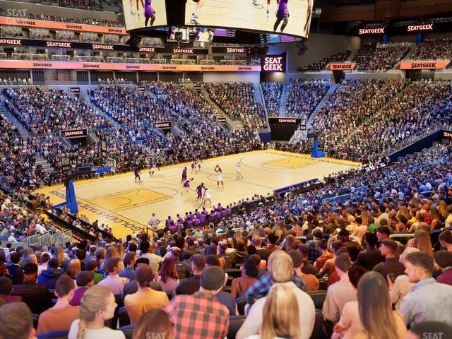 Chase Center - Section 106 Seat View