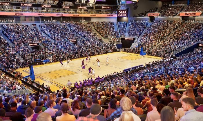 Chase Center - Section 106 Seat View