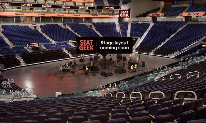 Chase Center - Section 106 Seat View