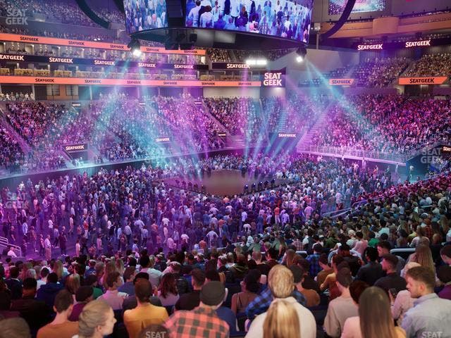 Chase Center - Section 106 Seat View