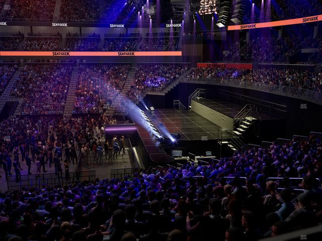 Chase Center - Section 106 Seat View