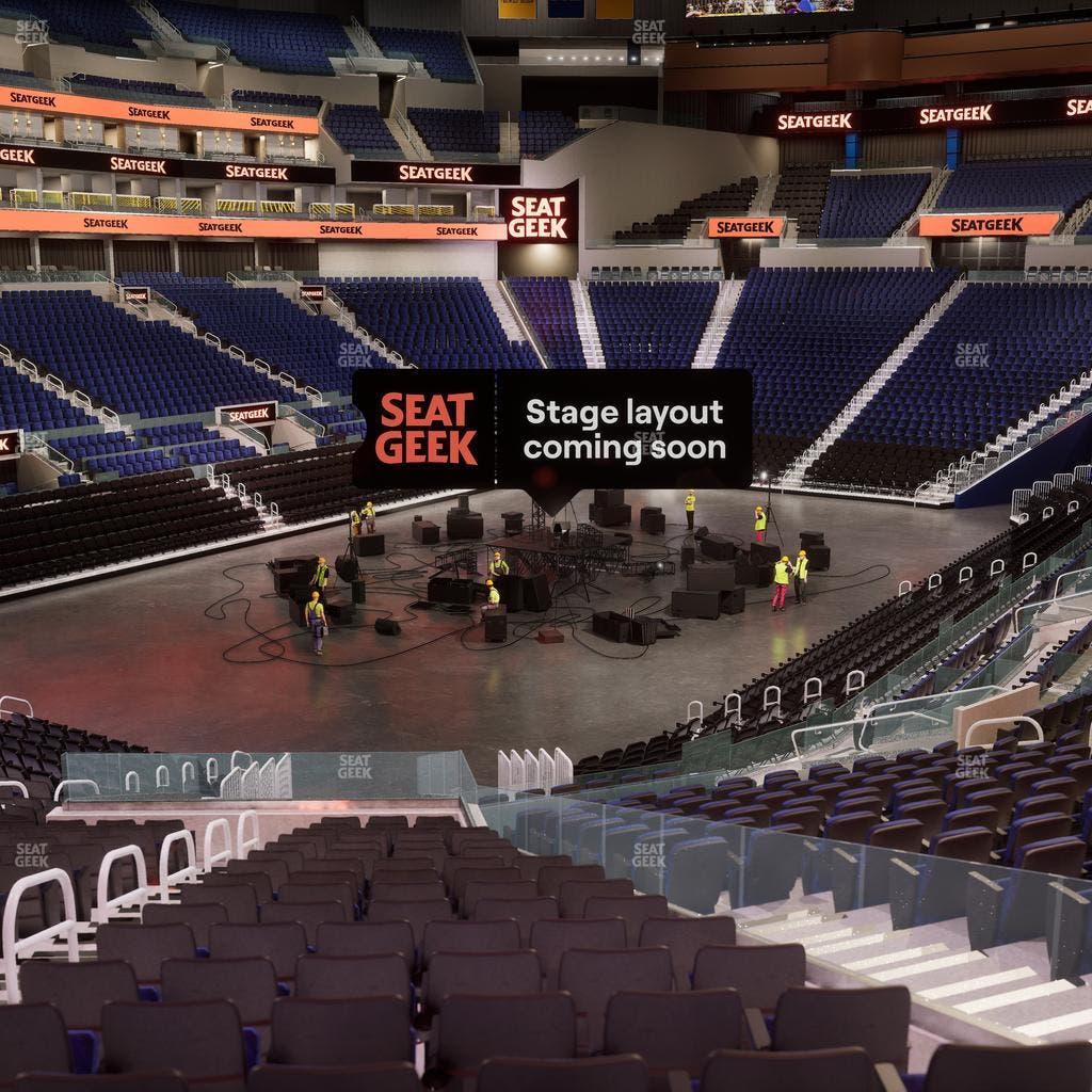 Chase Center - Section 107 Seat View