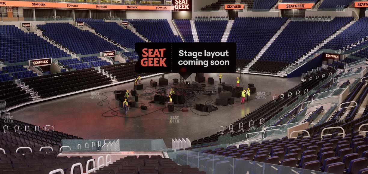 Chase Center - Section 107 Seat View