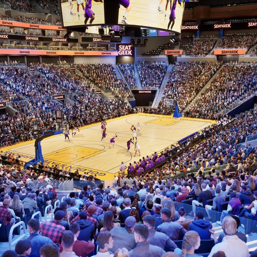 Chase Center - Section 107 Seat View