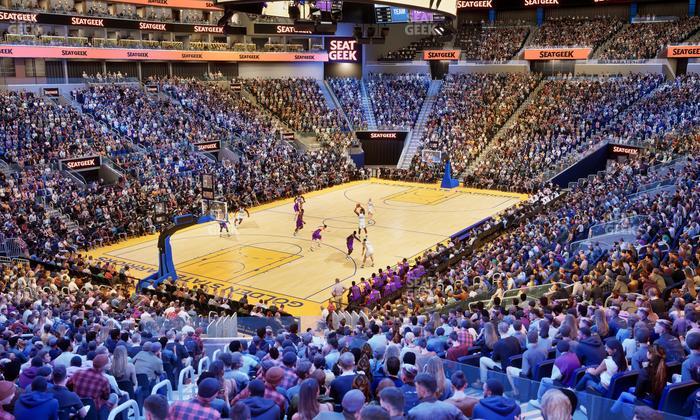 Chase Center - Section 107 Seat View