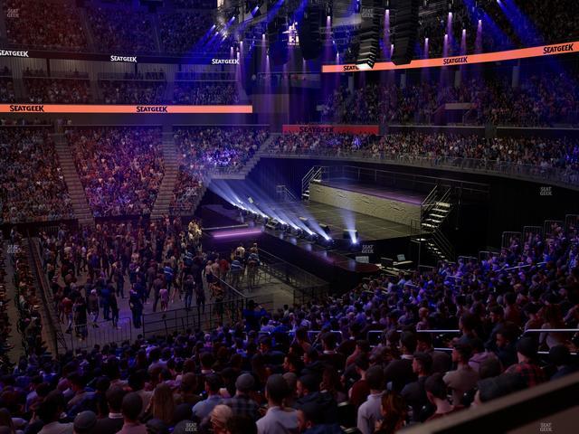 Chase Center - Section 107 Seat View