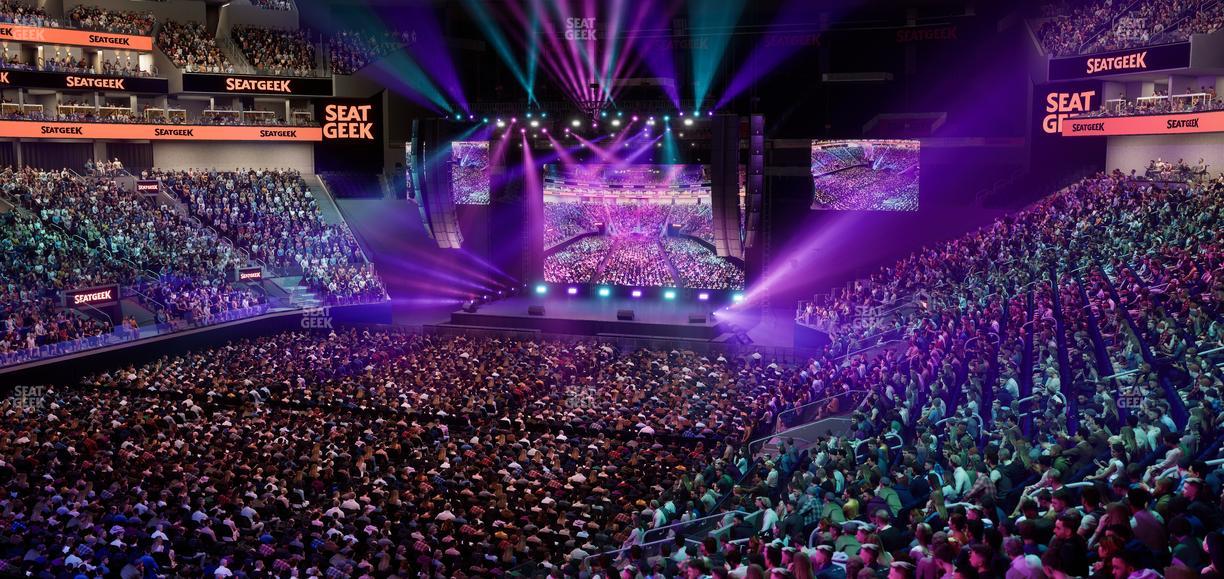 Chase Center - Section 107 Seat View