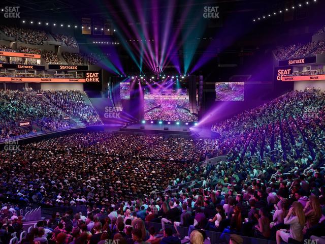 Chase Center - Section 107 Seat View Chase Center - Section 107 Seat View