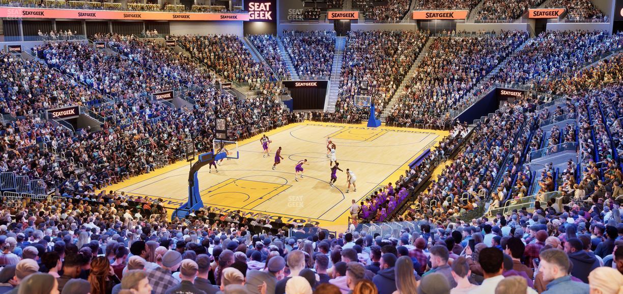 Chase Center - Section 108 Seat View