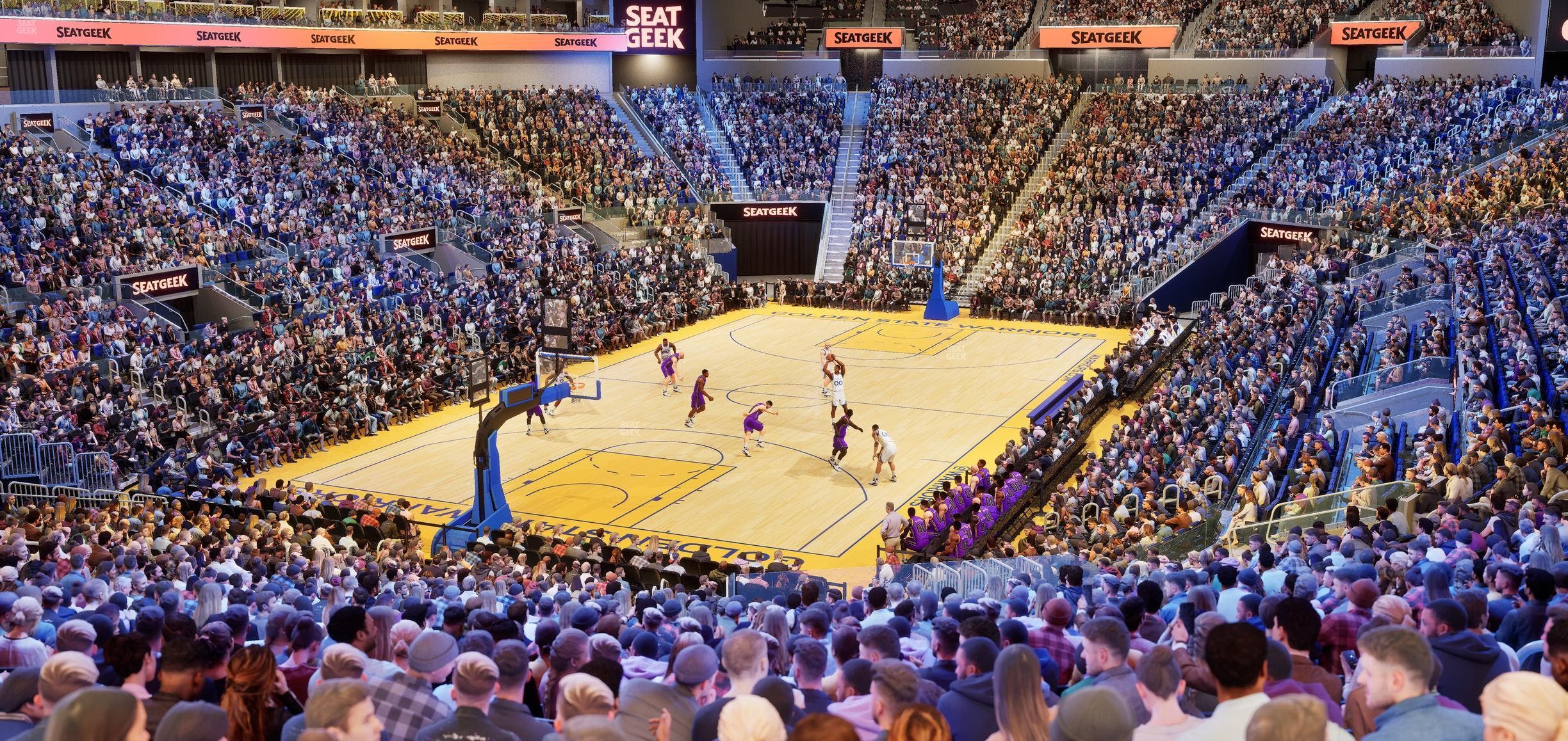 Chase Center - Section 108 Seat View