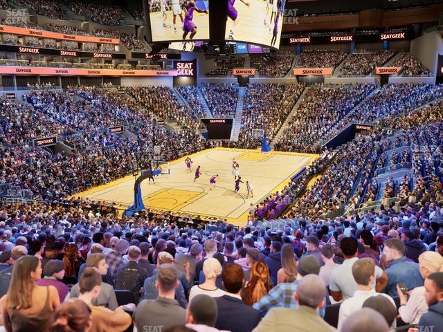 Chase Center - Section 108 Seat View