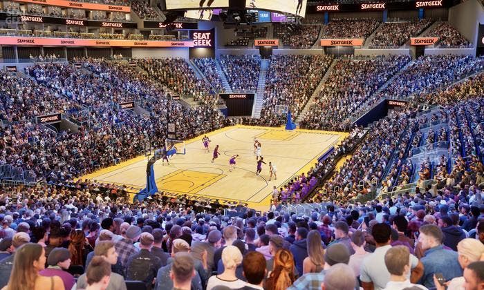 Chase Center - Section 108 Seat View