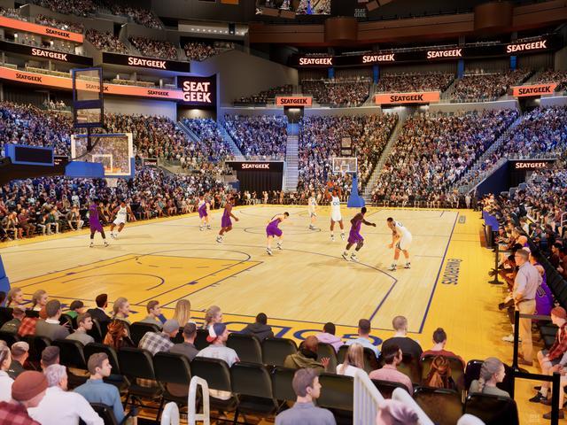 Chase Center - Section 108 Seat View