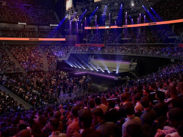 Chase Center - Section 108 Seat View