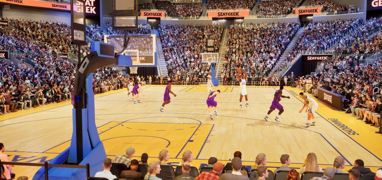 Chase Center - Section 109 Seat View