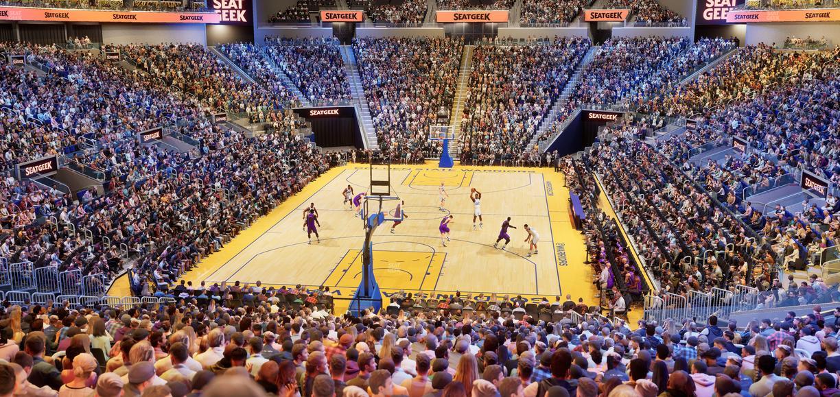 Chase Center - Section 109 Seat View