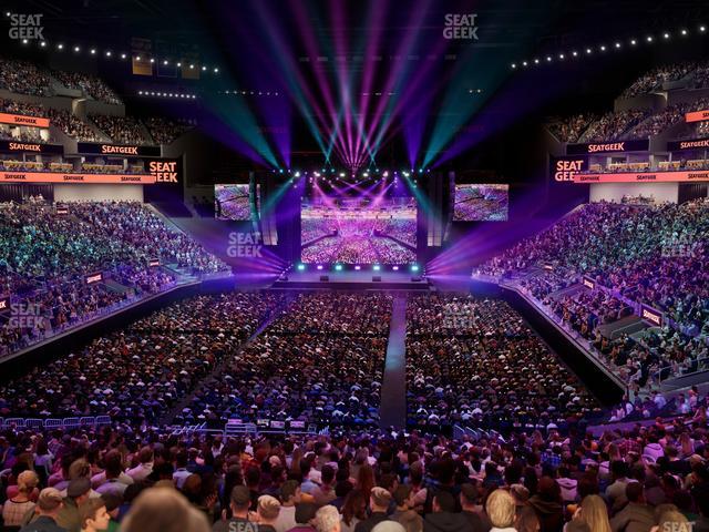 Chase Center - Section 109 Seat View Chase Center - Section 109 Seat View