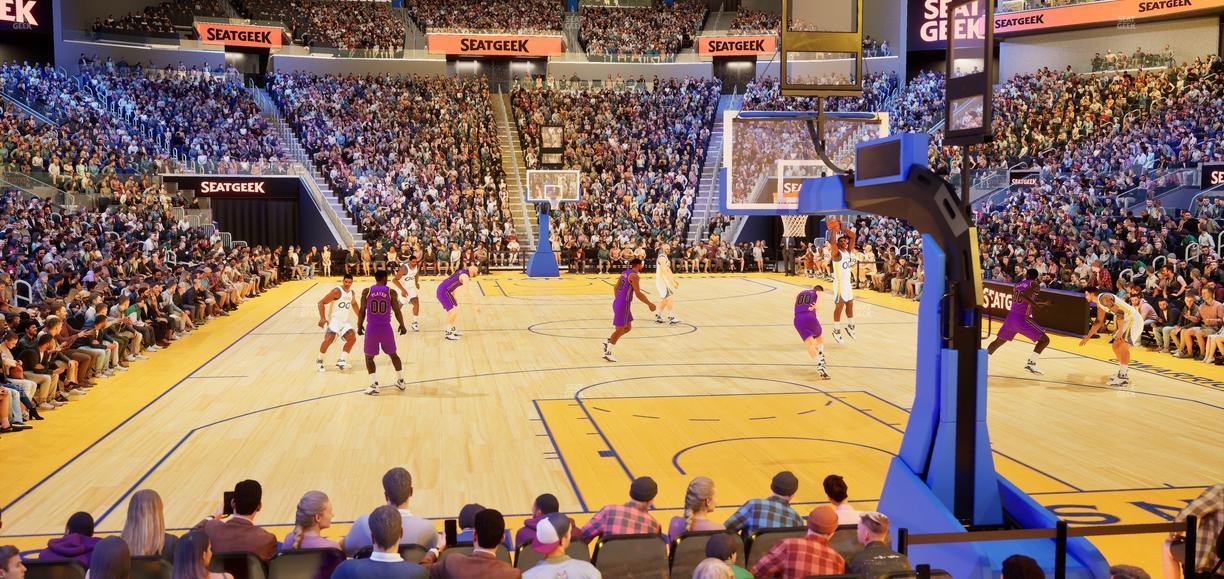 Chase Center - Section 110 Seat View