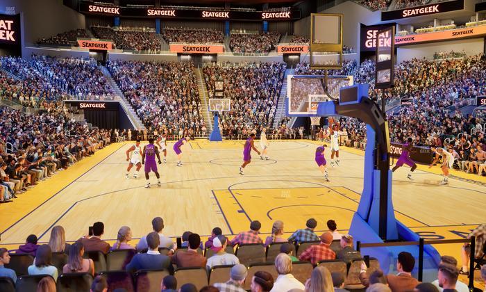 Chase Center - Section 110 Seat View